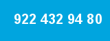 922 432 94 80 922 432 94 80
